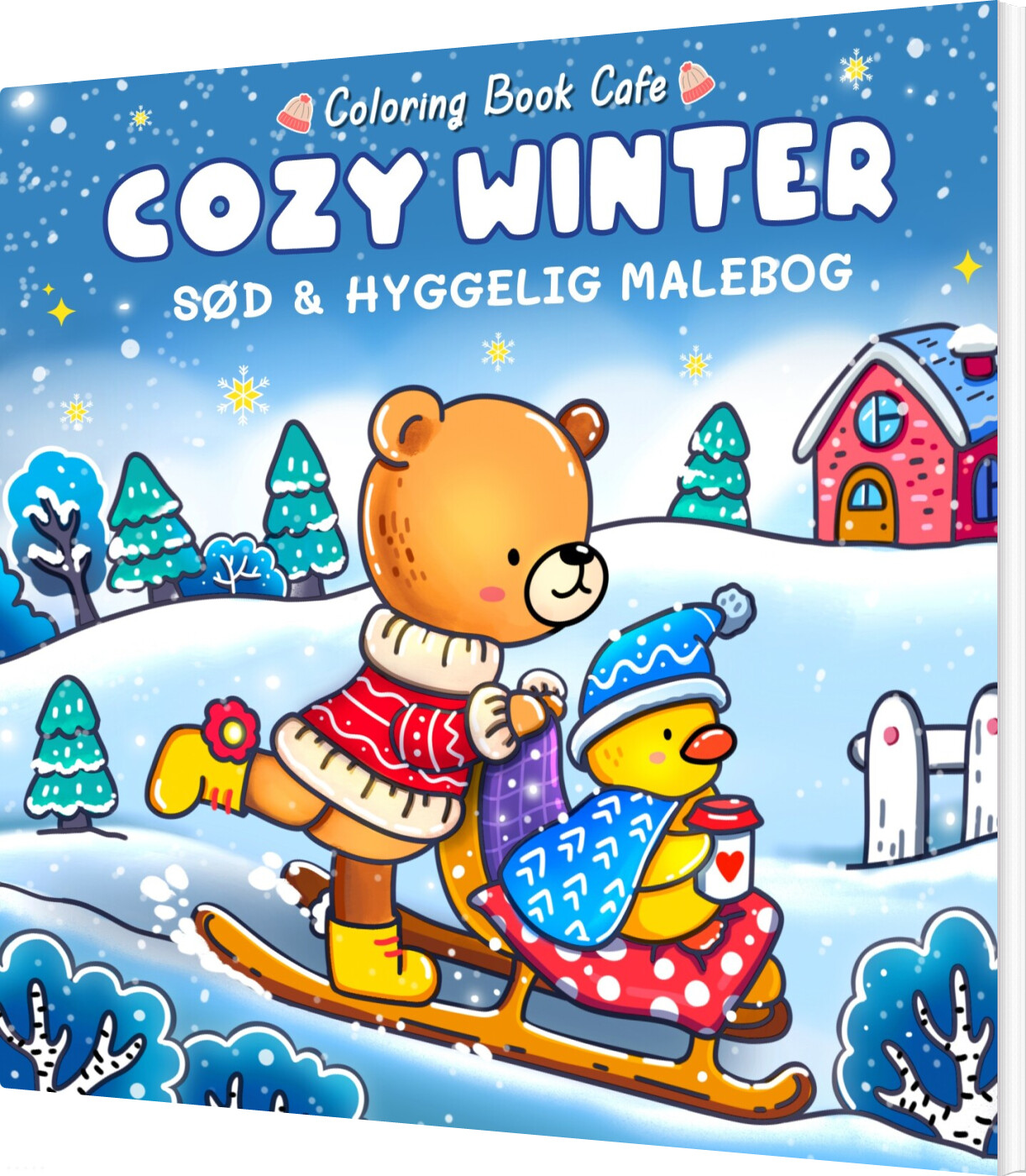 Malebog: Cozy Winter - Cozy Coloring - Bog