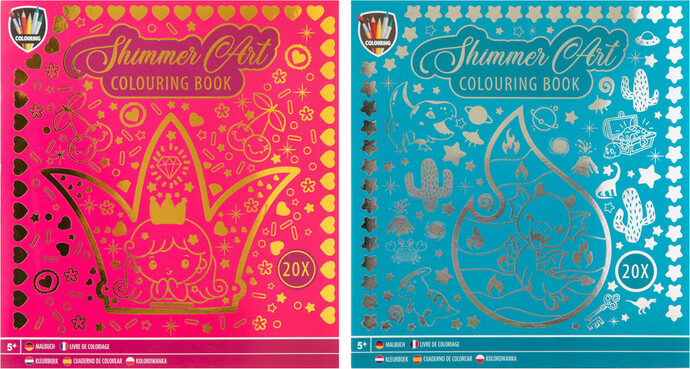 Malebog Foil 24 X 22 Cm - Bog