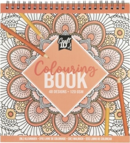 Malebog Mandala 21 X 20 Cm - 24s 120 G - Oran - Bog