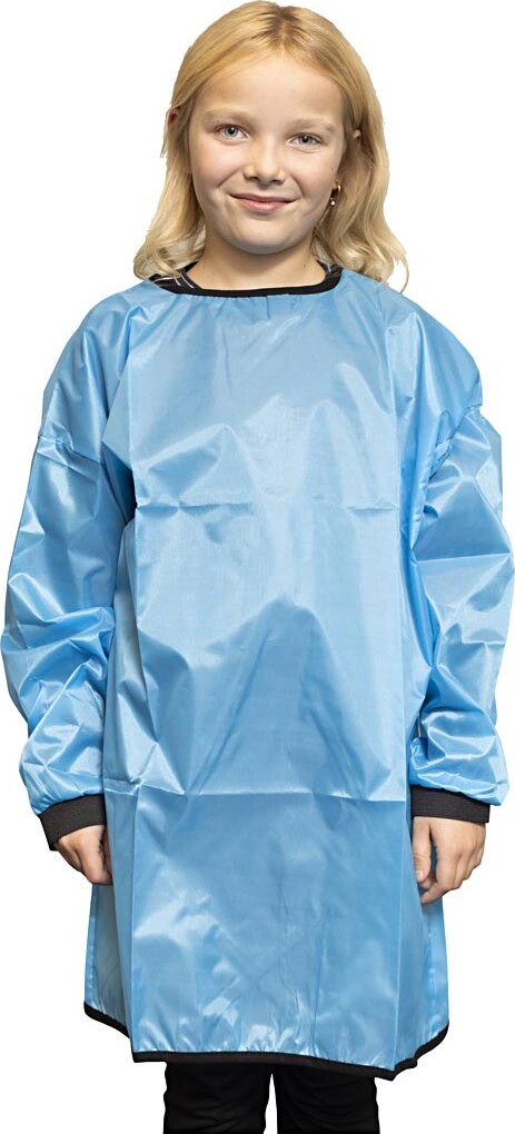 Malerkittel - L 75 Cm - Str. 7-12 år - Turkis - 1 Stk.