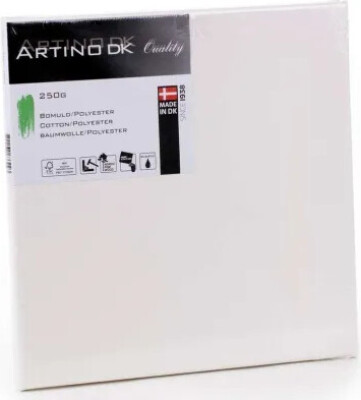 Malerlærred 50x50cm 18mm, 250g bomuld/polyester