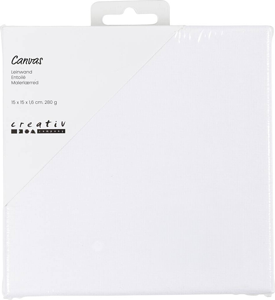Malerlærred - D 1,6 Cm - Str. 15x15 Cm - 280 G - 1 Stk.