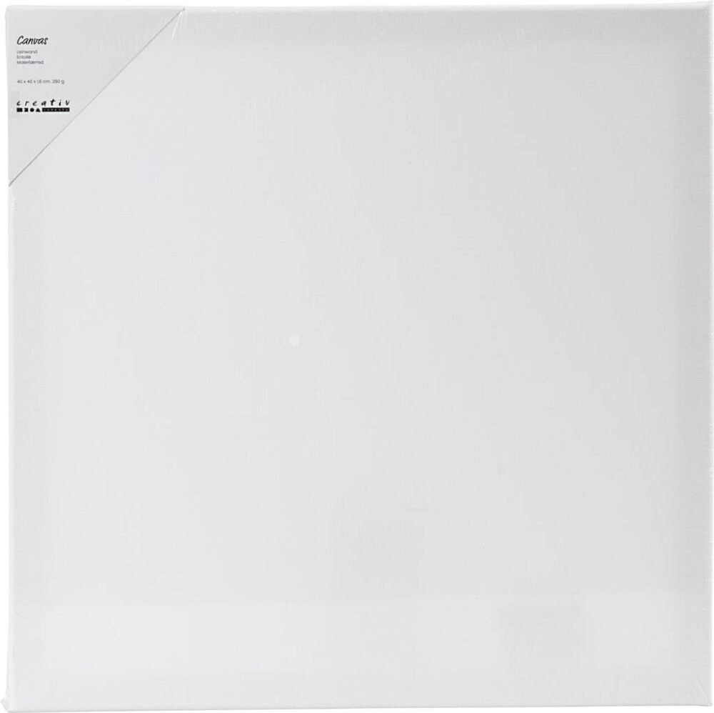 Malerlærred - D 1,6 Cm - Str. 40x40 Cm - 280 G - 10 Stk.