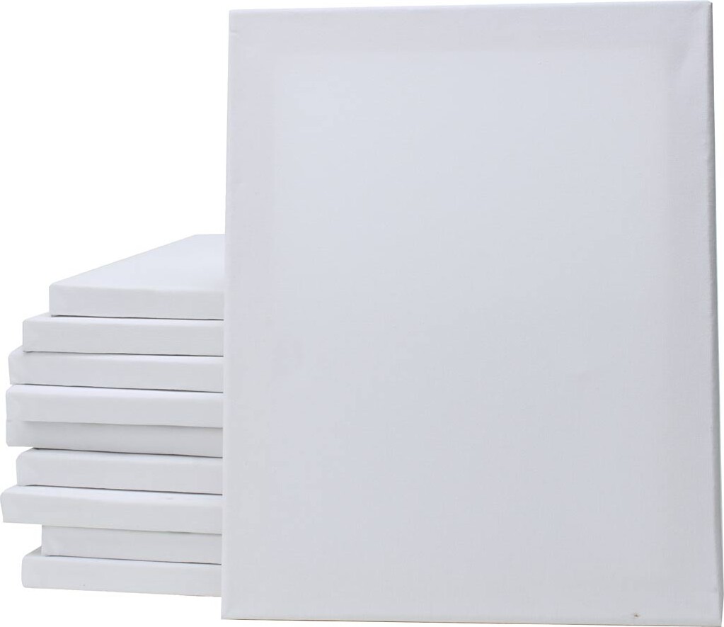 Malerlærred - D 1,6 Cm - Str. 40x50 Cm - 280 G - 10 Stk.