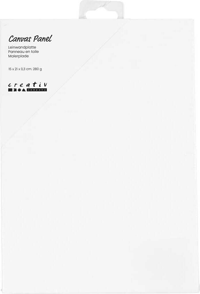 Malerplade - A5 - Str. 15x21 Cm - Tykkelse 3 Mm - 280 G - 1 Stk.