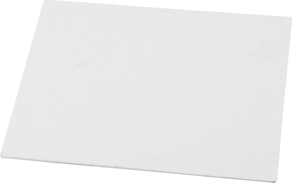 Malerplade - A5 - Str. 15x21 Cm - Tykkelse 3 Mm - 280 G - 10 Stk.