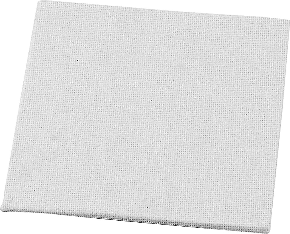 11: Malerplade - Str. 10x10x0,3 Cm - 280 G - Hvid