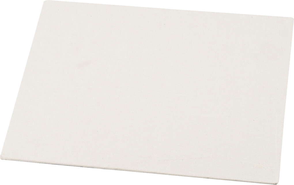 12: Malerplade - Str. 18x24 Cm - 280 G - Hvid