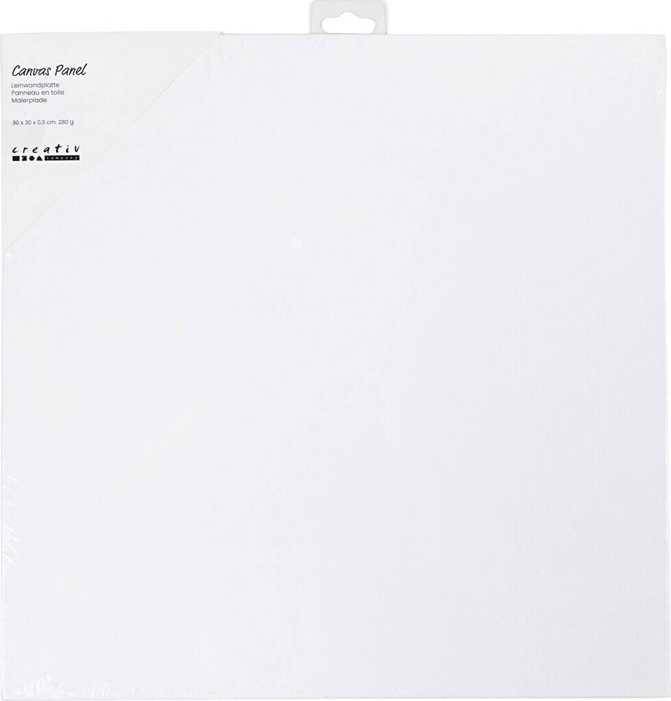 Malerplade - Str. 30x30 Cm - Tykkelse 3 Mm - 280 G - 1 Stk.