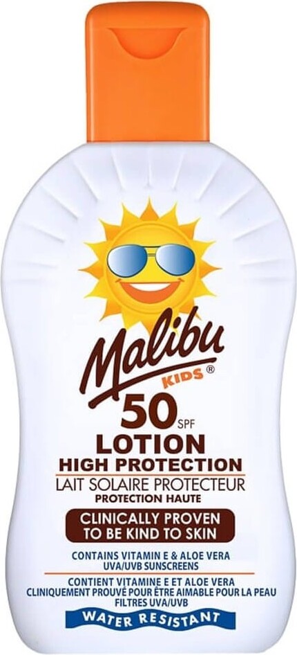 Malibu - Kids Lotion Spf 50 200 Ml
