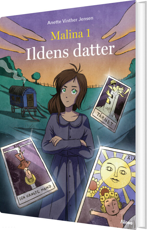 Billede af Malina 1 - Ildens Datter, Rød Læseklub - Anette Vinther Jensen - Bog