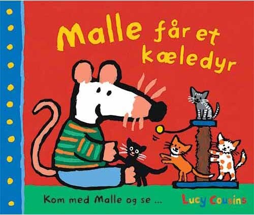 Malle Får Et Kæledyr - Lucy Cousins - Bog