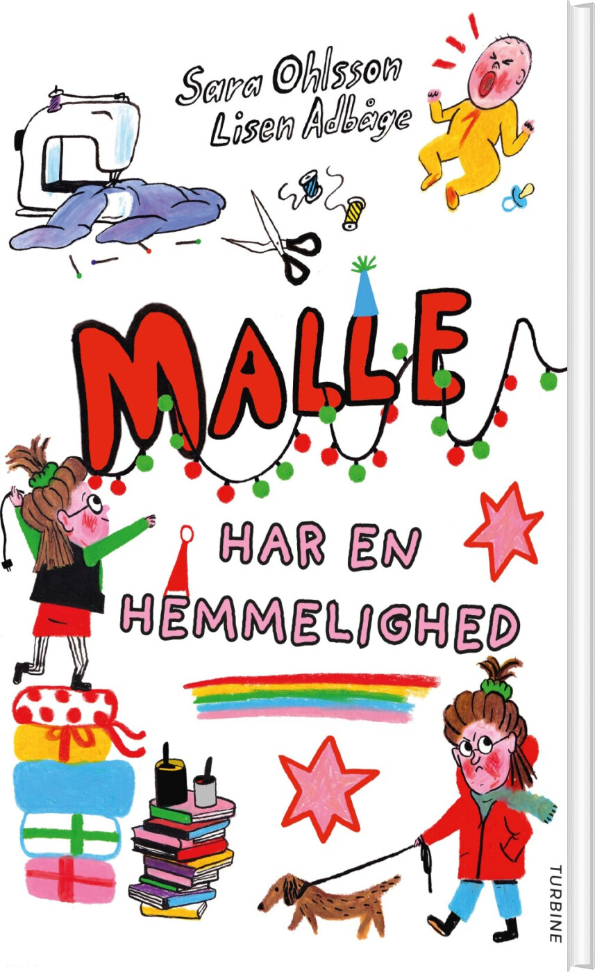 Malle Har En Hemmelighed - Sara Ohlsson - Bog