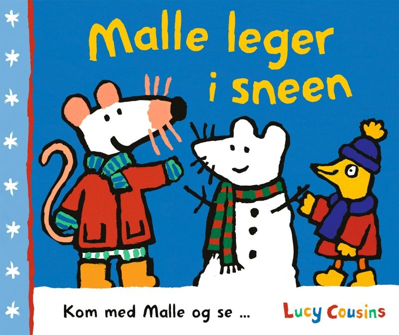Malle Leger I Sneen - Lucy Cousins - Bog