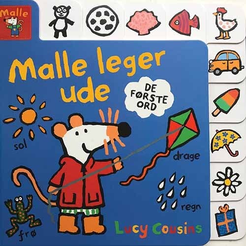 Billede af Malle Leger Ude - Lucy Cousins - Bog hos Gucca.dk