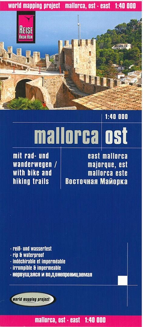 Billede af Mallorca East With Bike- And Hikingtrails - Diverse - English Book