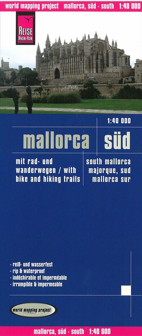 Billede af Mallorca South With Bike- And Hikingtrails - Diverse - English Book
