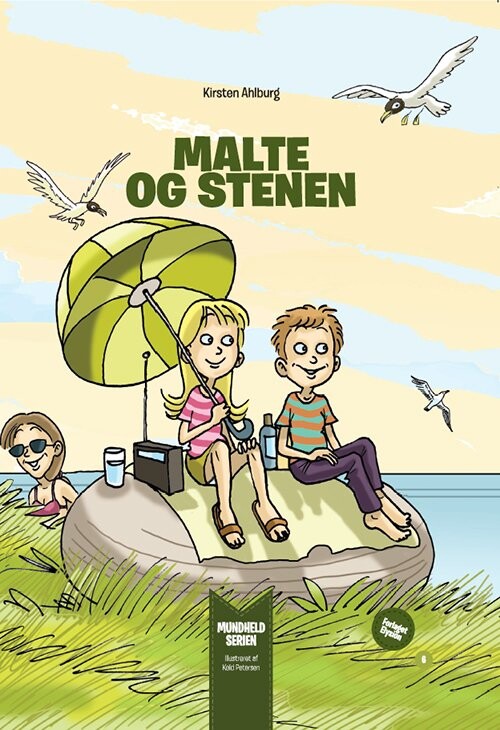 Billede af Malte Og Stenen - Kirsten Ahlburg - Bog hos Gucca.dk