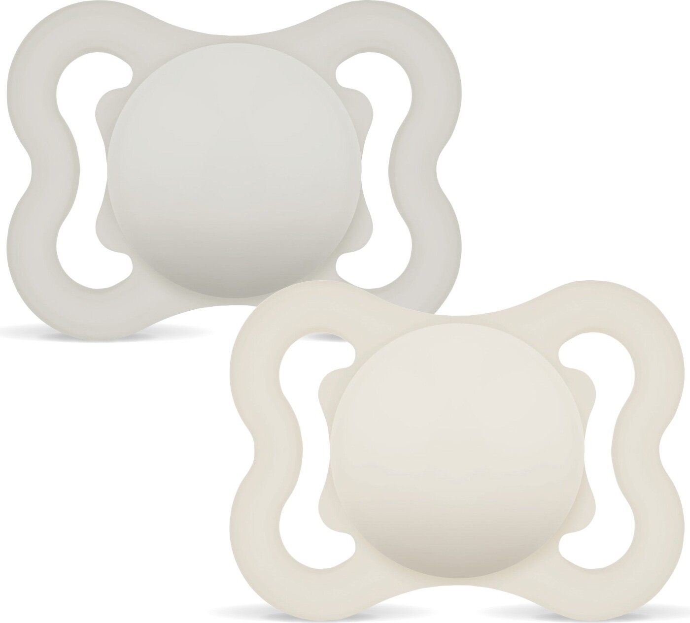 Mam - Air Nat Rub 2p Box V Neutral Unprint - 0-6m