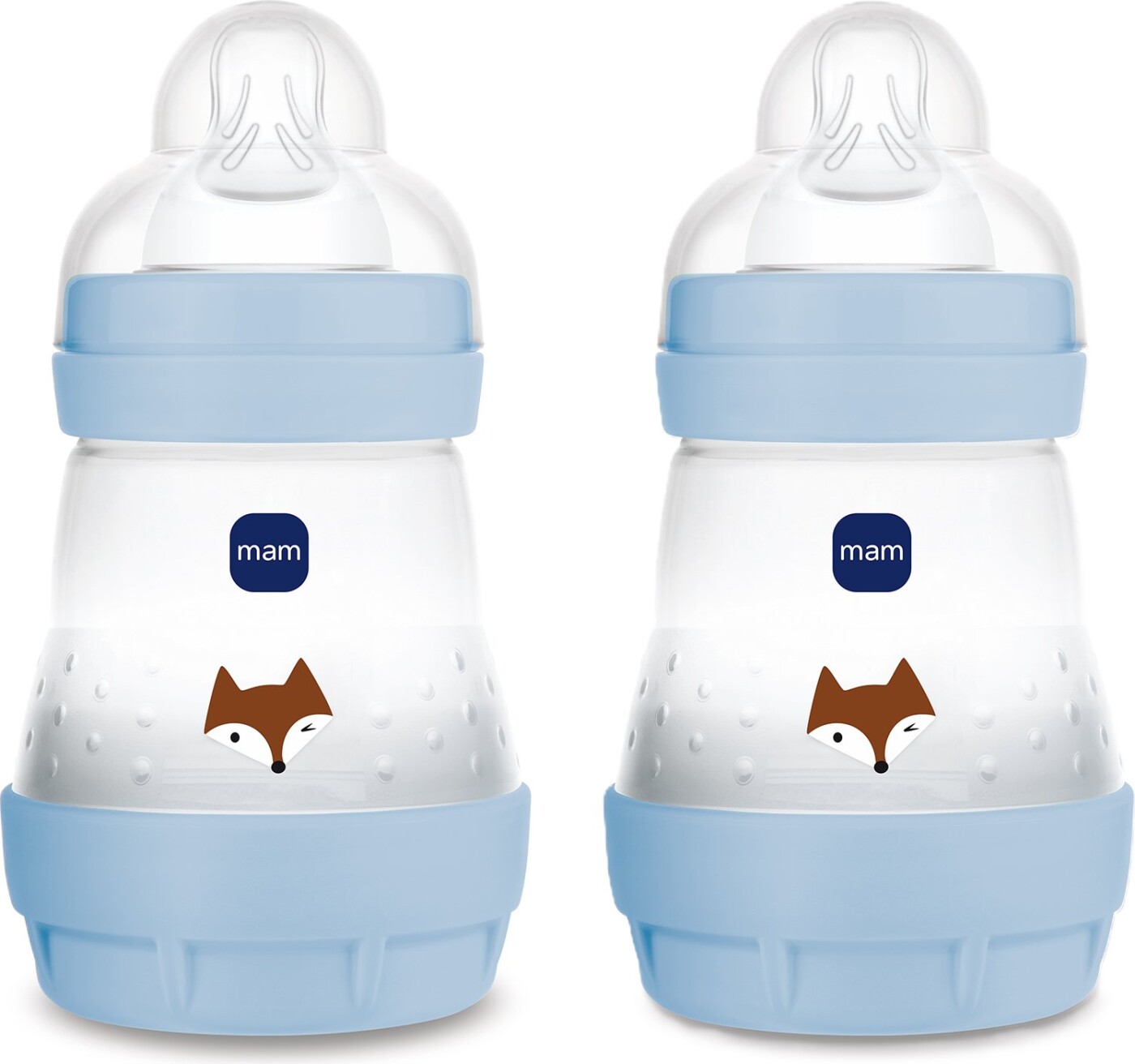 MAM Sutteflasker - Easy Start Anti-Colic - 160ml - 2-pak - Blå