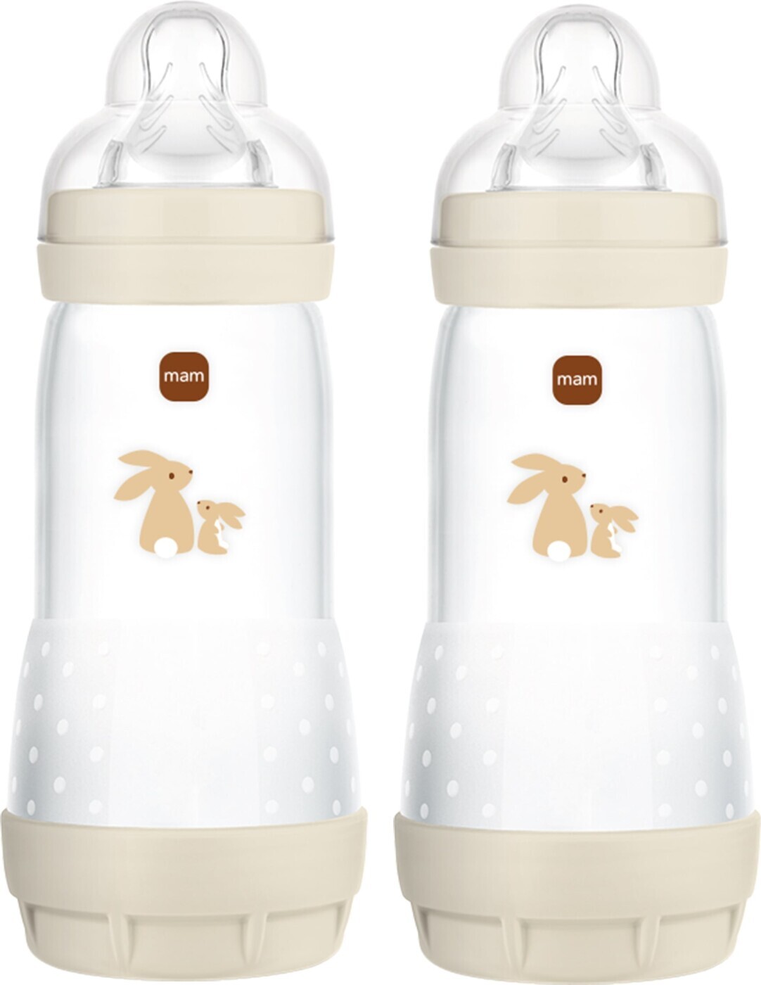 Mam - Easy Start Anti-colic Flaske - Neutral - 320 Ml 2p