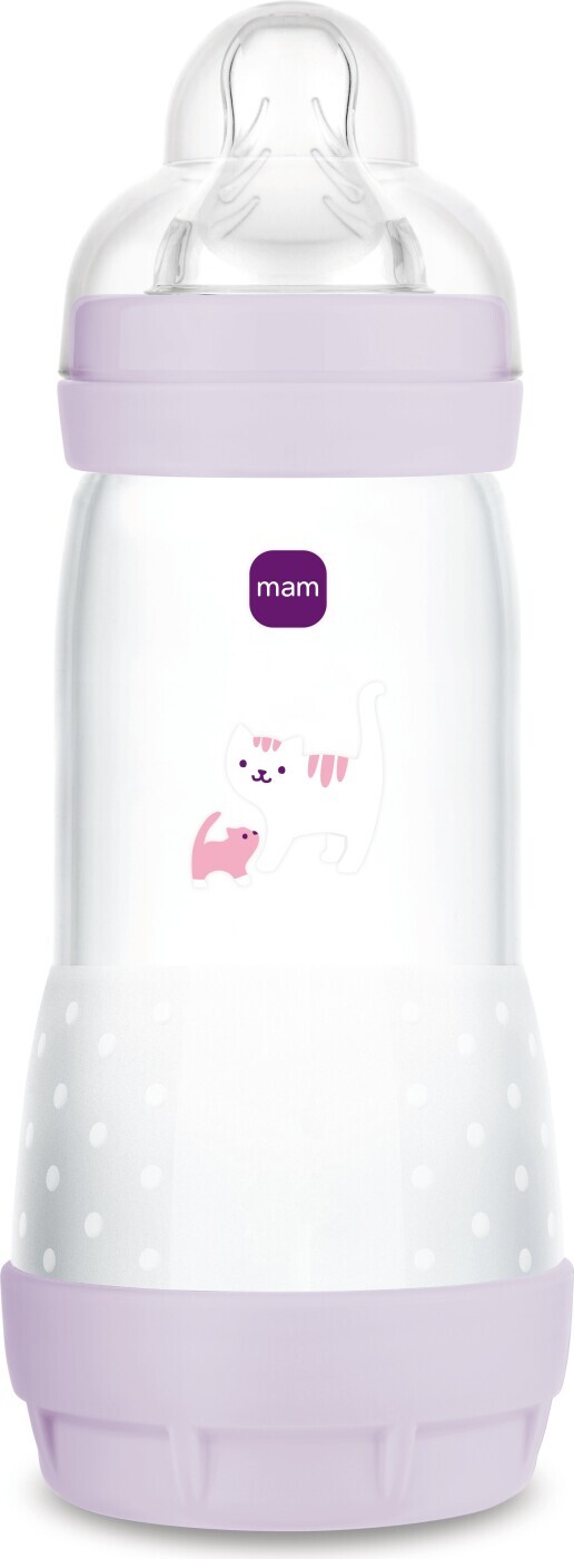 Mam - Easy Start Anti-colic Flaske - Pink - 320ml