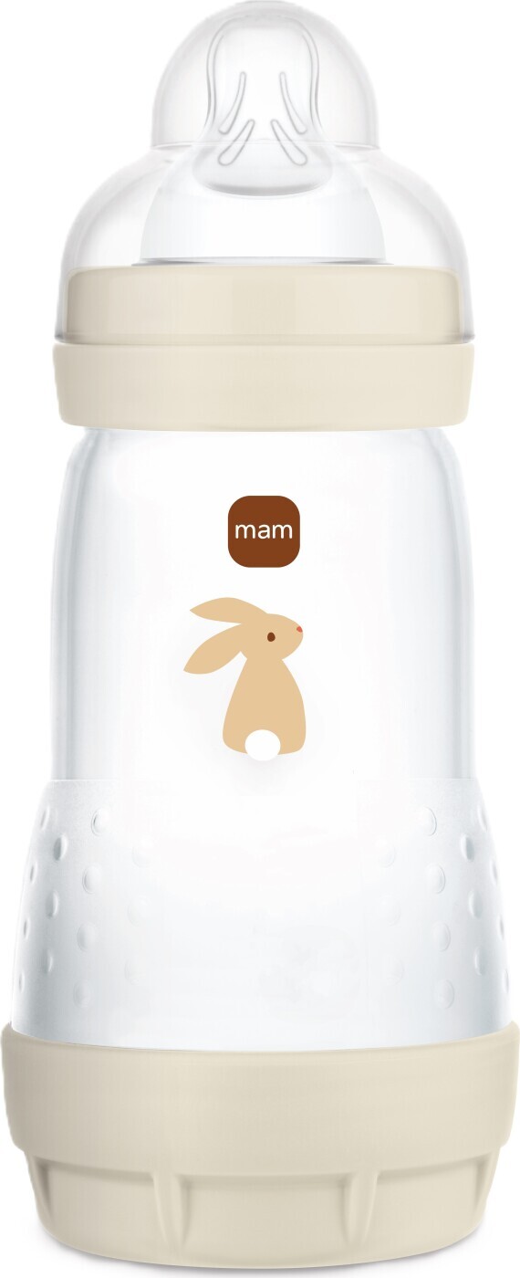 MAM Sutteflaske - Easy Start Anti-Colic - 260ml - Beige