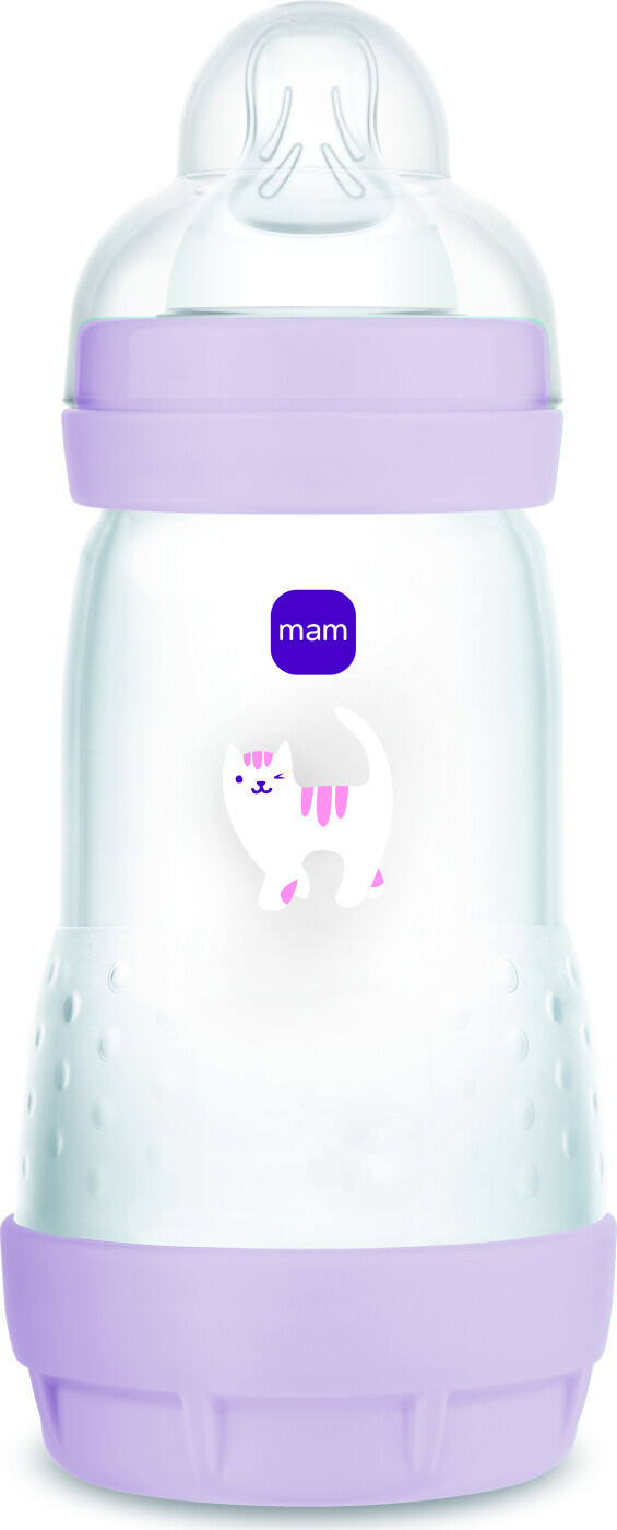 MAM Sutteflaske - Easy Start Anti-Colic - 260ml - Lilla