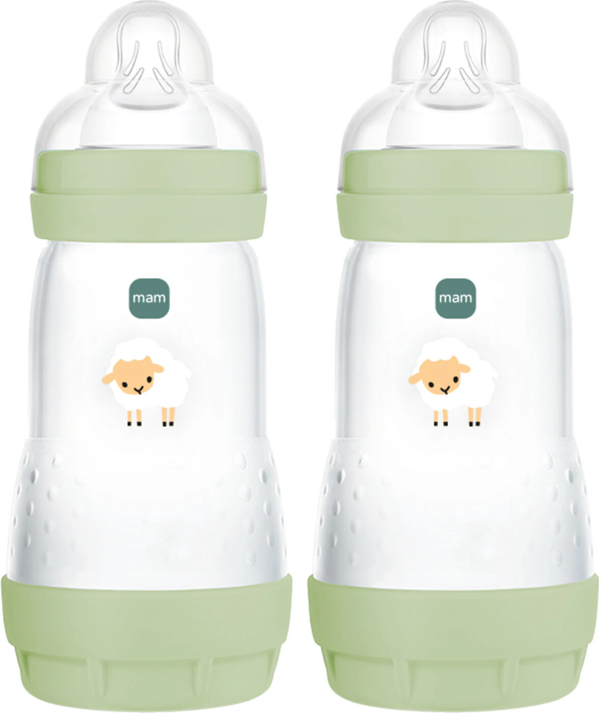 Mam - Easy Start Anti-colic Sutteflaske - Grøn - 260 Ml