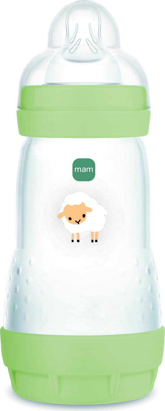 Mam - Easy Start Anti-colic Sutteflaske - Grøn - 260 Ml