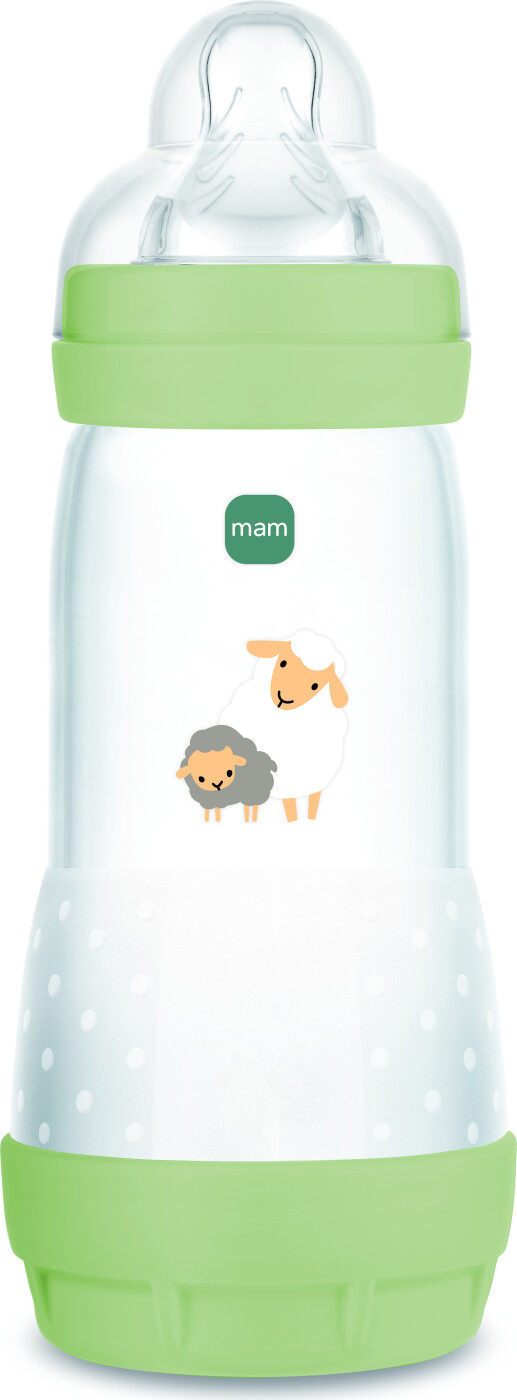 Mam - Easy Start Anti-colic Sutteflaske - Grøn - 320 Ml