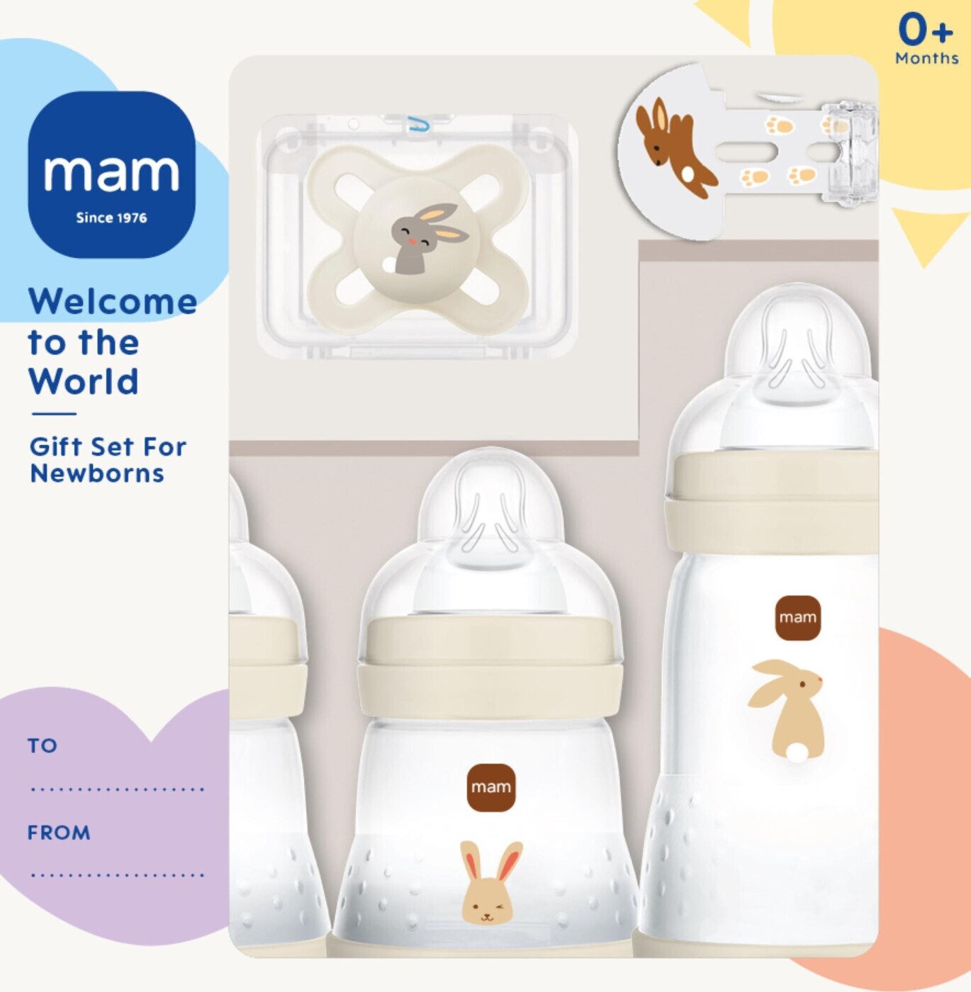 Mam - Velkommen Til Verden Gavesæt - Neutral - Ivory