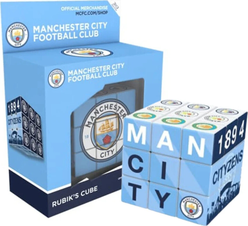 Rubik's - Manchester City Rubik's Cube - 3x3 Terning
