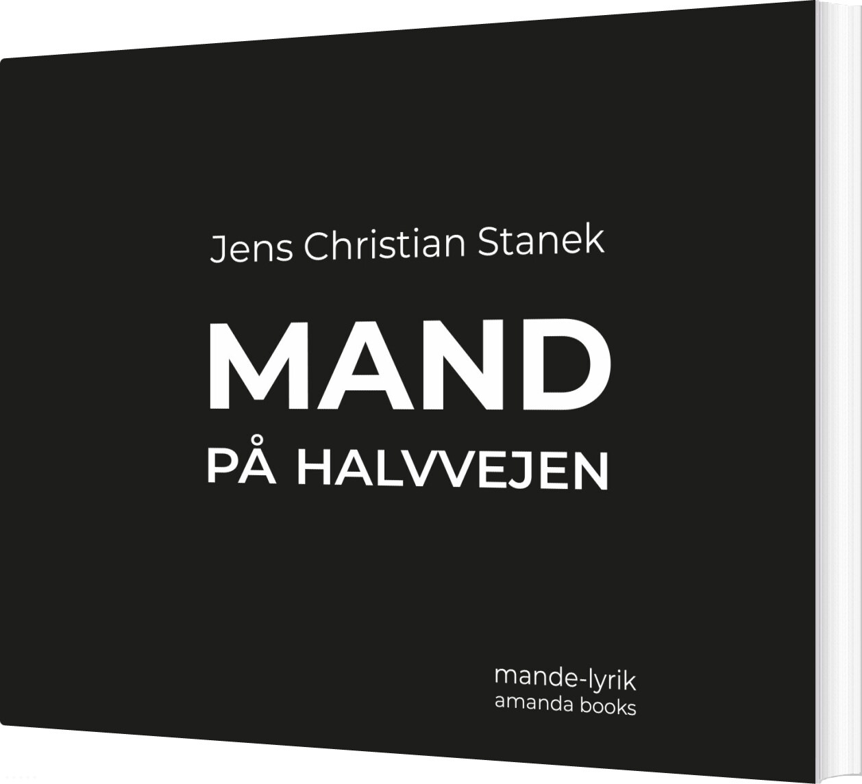 Billede af Mand På Halvvejen - Jens Christian Stanek - Bog