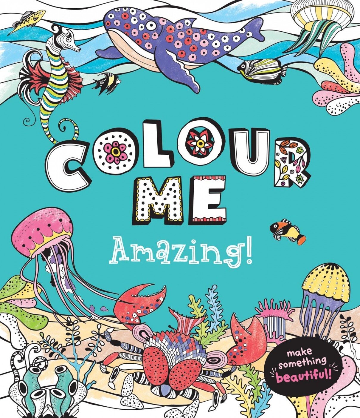 Mandala Malebog Colour Me - Alligator - Bog