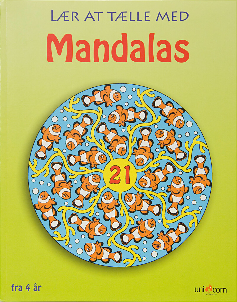 Billede af Mandalas Malebøger - Lær At Tælle - 1 Stk. - Diverse - Bog