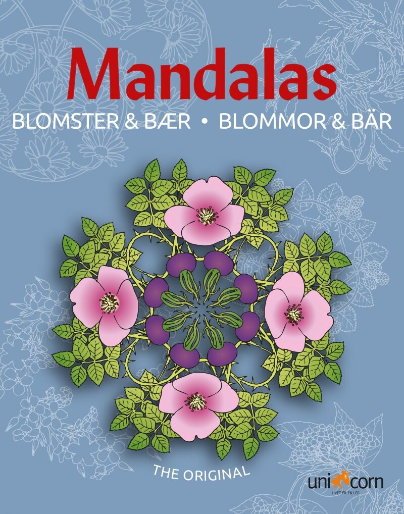 Billede af Mandalas Med Blomster & Bær - Diverse - Bog hos Gucca.dk