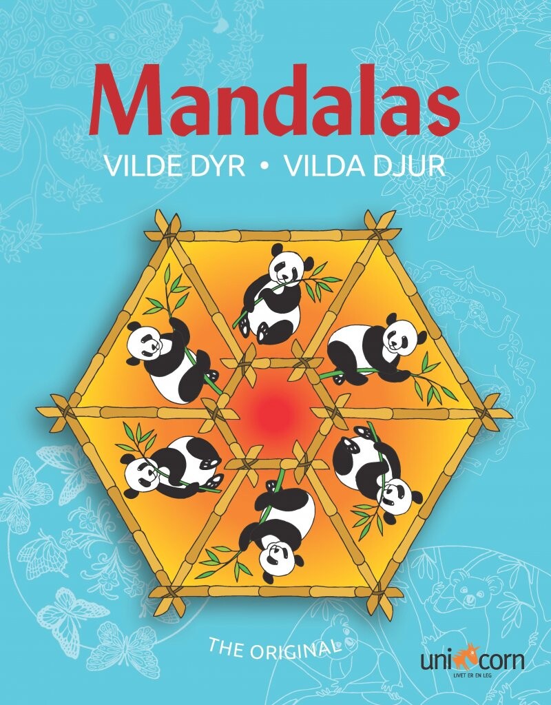 Billede af Mandala Bog - Vilde Dyr - Diverse - Bog hos Gucca.dk