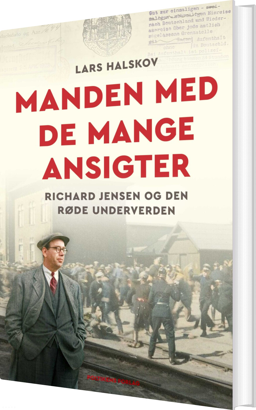 Billede af Manden Med De Mange Ansigter - Lars Halskov - Bog