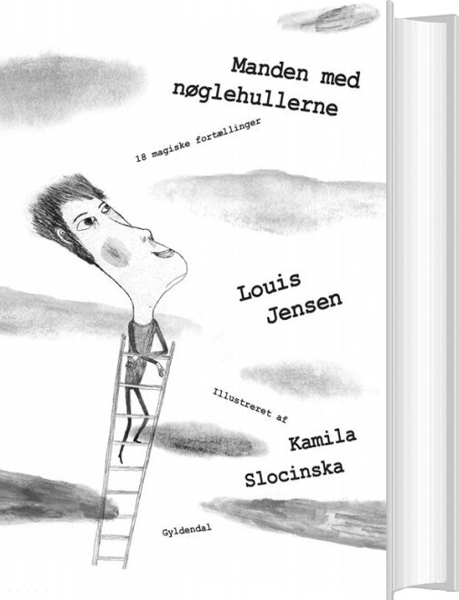 Billede af Manden Med Nøglehullerne - Louis Jensen - Bog