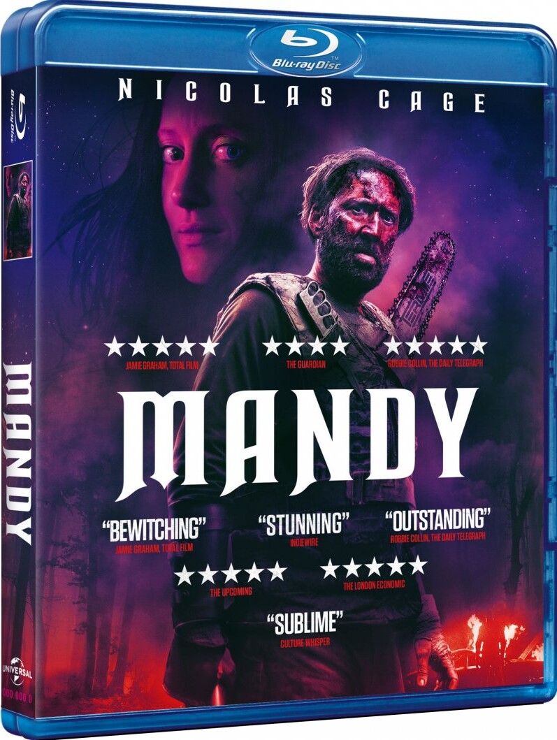 Mandy - Nicolas Cage - 2018 - Blu-Ray