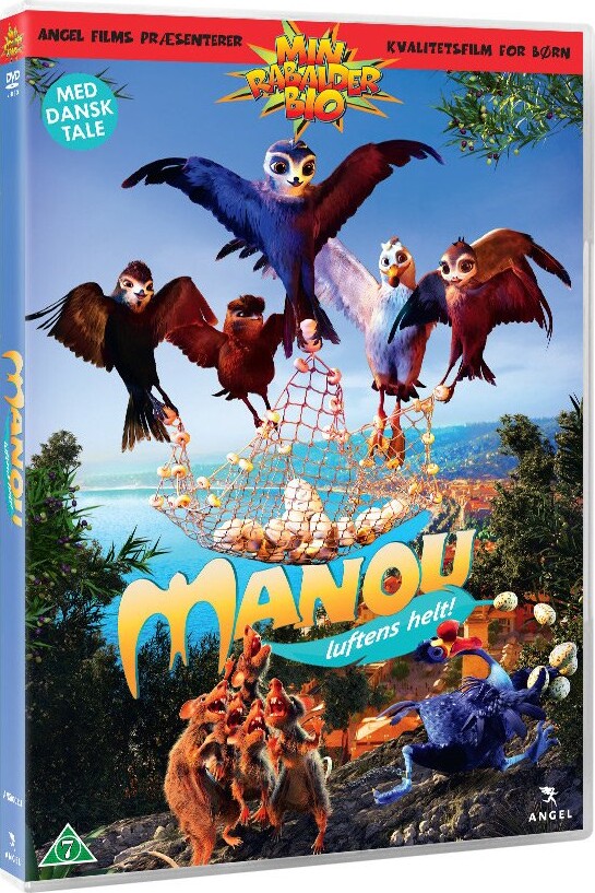 Manou The Swift / Manou - Luftens Helte - DVD - Film
