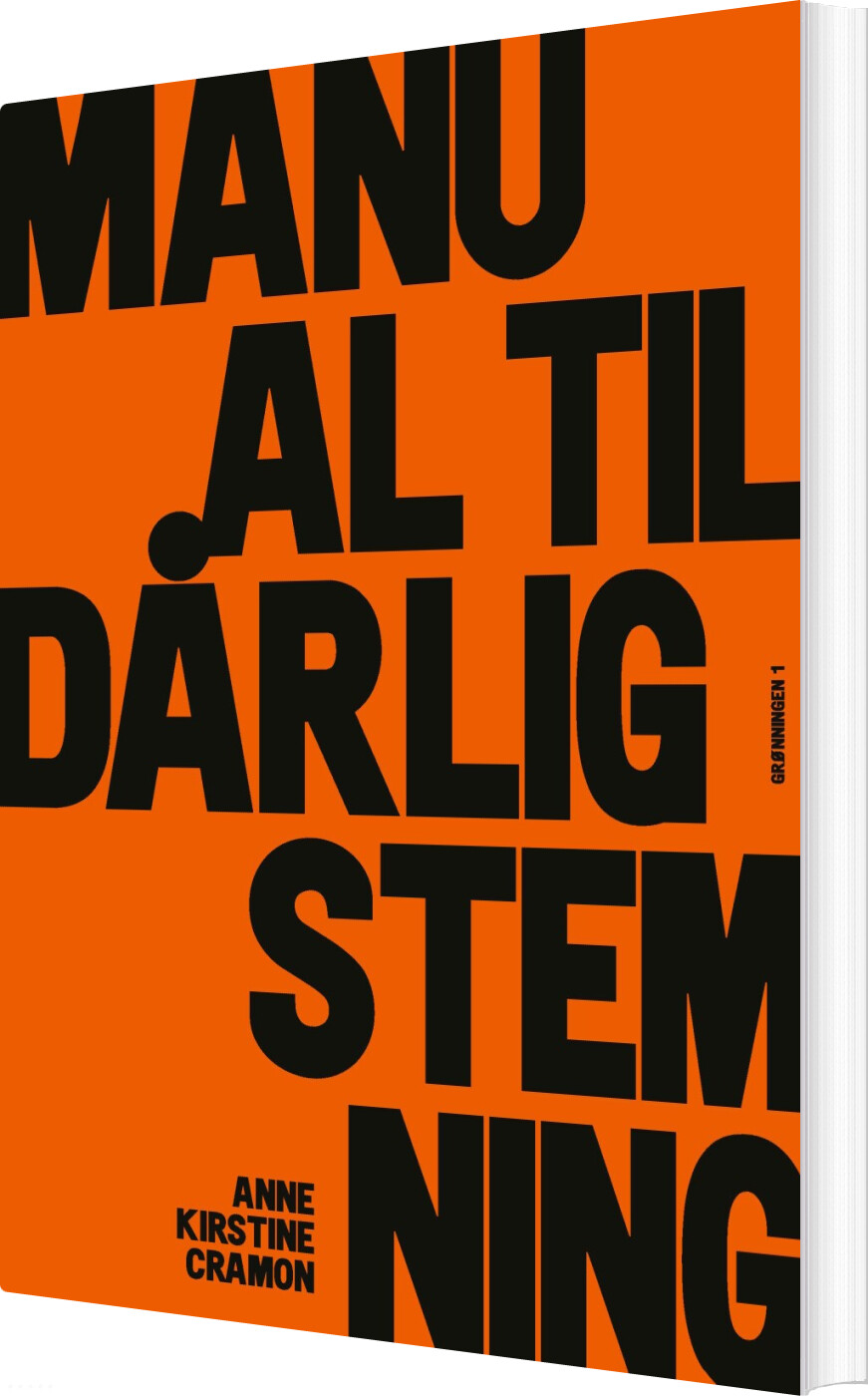 Billede af Manual Til Dårlig Stemning - Anne Kirstine Cramon - Bog