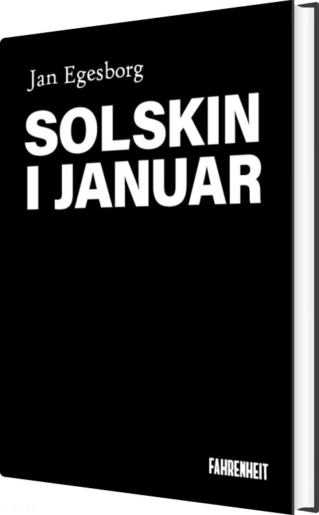 Solskin I Januar - Jan Egesborg - Bog