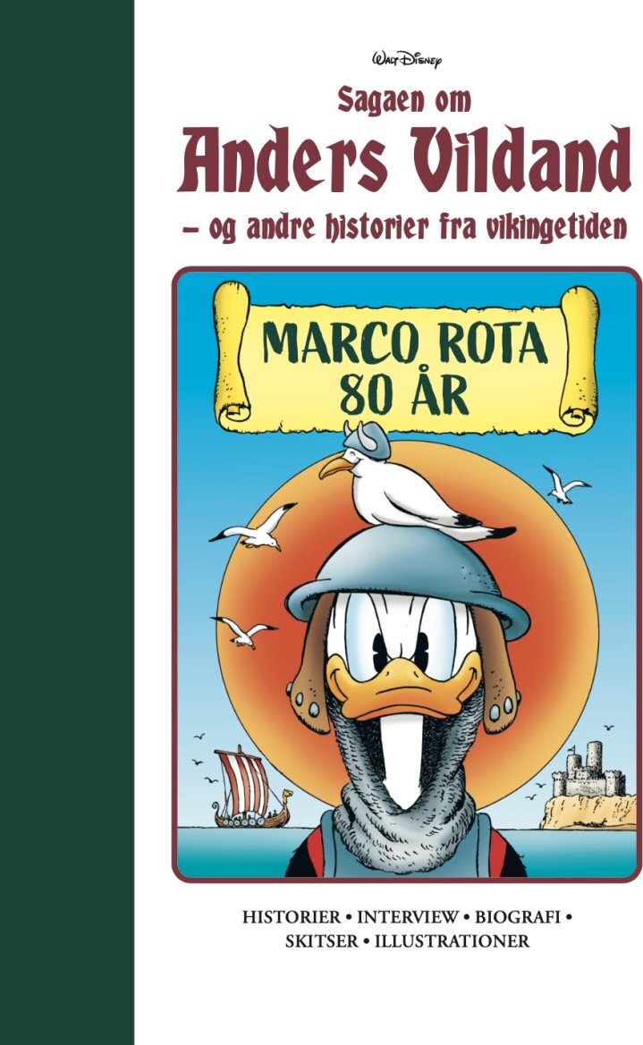 Billede af Marco Rota 80 år- Sagaen Om Anders Vildand - Disney - Tegneserie hos Gucca.dk