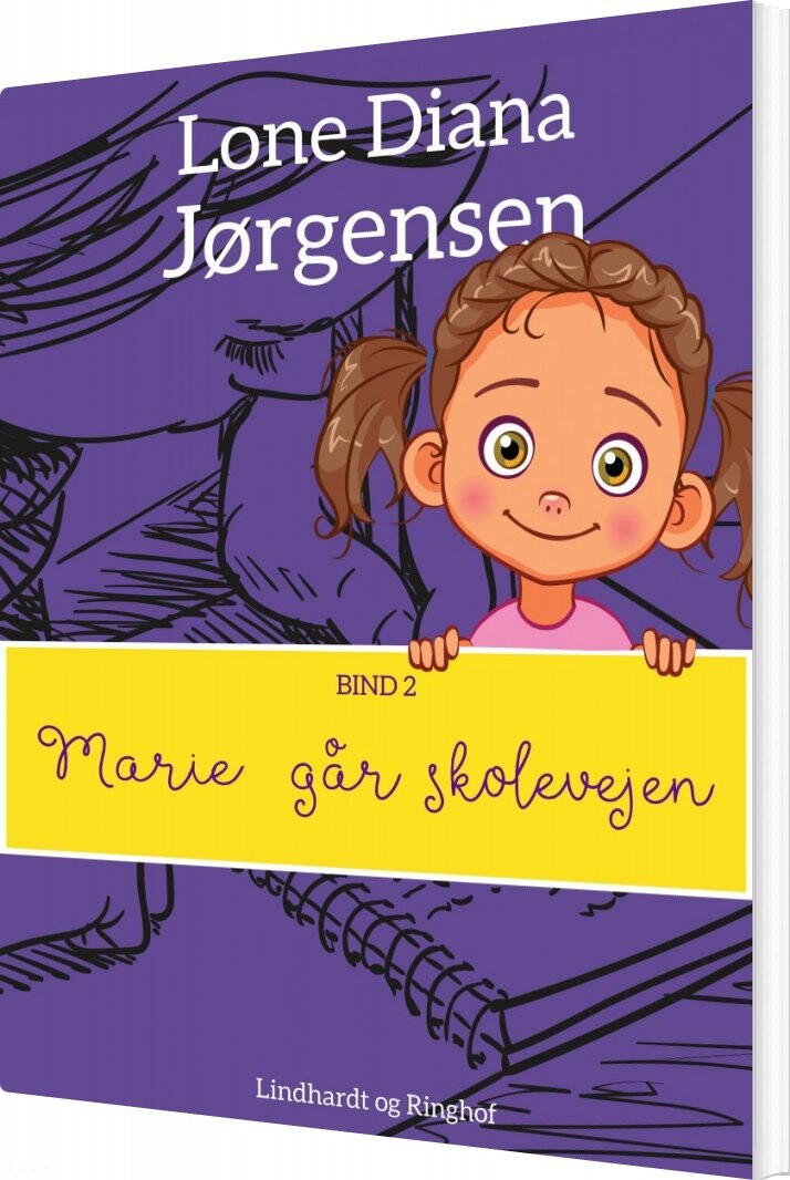 Billede af Marie Går Skolevejen - Lone Diana Jørgensen - Bog