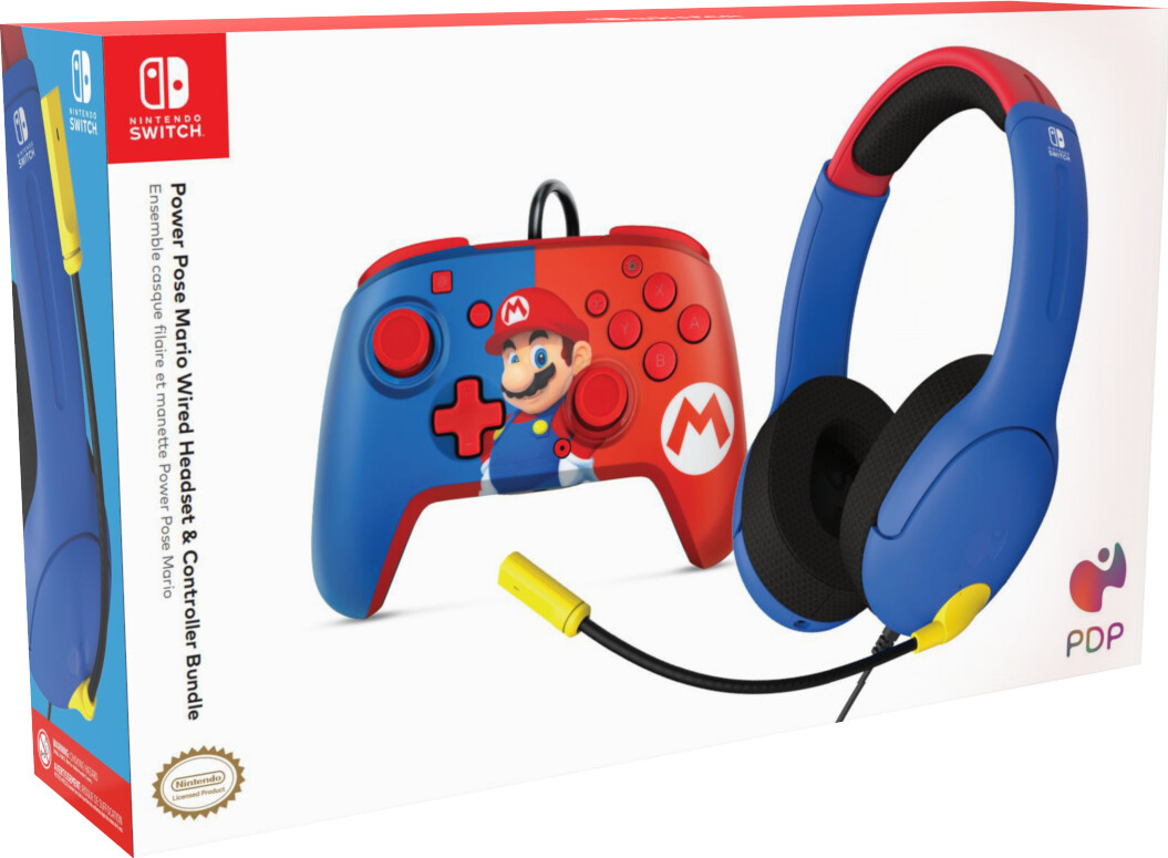 Mario Bundle - Airlite Headset & Mario Power Pose Controller