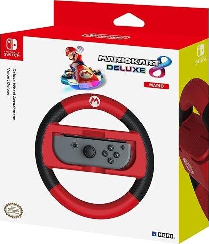 Se Nintendo Switch Racing Wheel - Mario Kart 8 Deluxe hos Gucca.dk