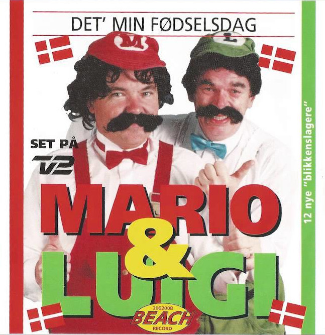 Se Mario Og Luigi - Det Min Fødselsdag - CD hos Gucca.dk