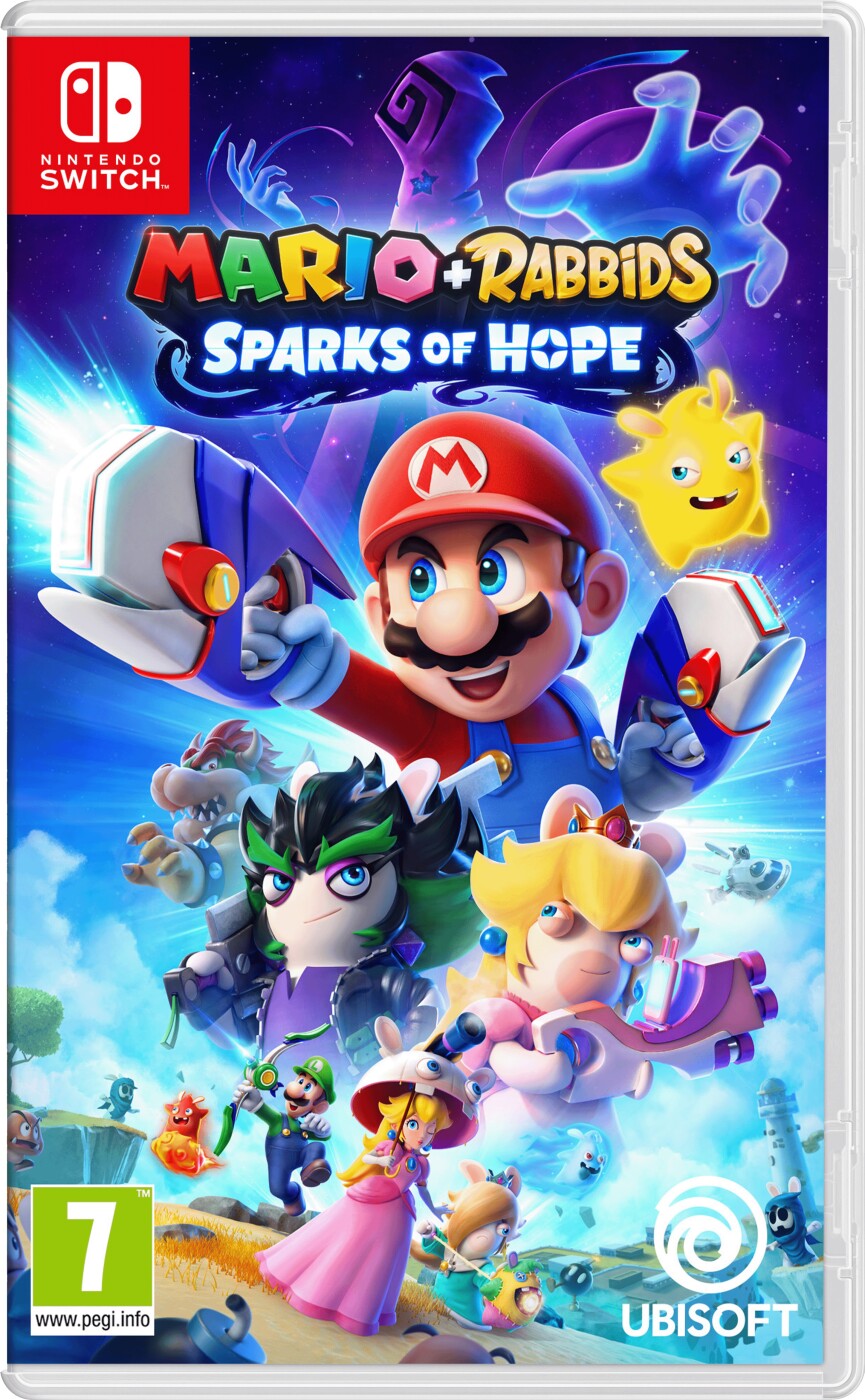 Mario + Rabbids Sparks of Hope Switch Code in a Box Nintendo Switch Spil - GEEKD.dk